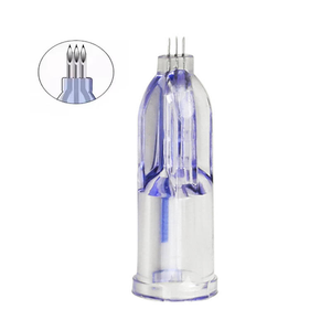 <span class=keywords><strong>Nanosoft</strong></span> 0.6mm 0.8mm 1.0mm 1.2mm 1.5mm Película de microagujas de 3 pines, agujas Meso Nano para diagnóstico y uso en inyección en gatos - Product Image 1