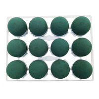 Oasis Floral Foam Boule en mousse florale Arrangement floral Bloc d'argile Éponge absorbante verte Oasis