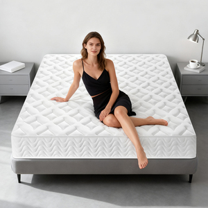 High Quality Modern Wholesale King Queen Custom Medium Foam Roll Package Pocket Spring Mattress School Hospital <b>Factory</b> Price - Product Image 1