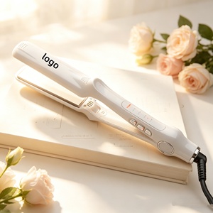 Lisseur professionnel pour cheveux <span class=keywords><strong>Pro</strong></span> 485F avec revêtement en titane, fer à lisser à chauffage rapide PTC, <span class=keywords><strong>chauffe</strong></span> en 30 secondes avec écran LCD - Product Image 2