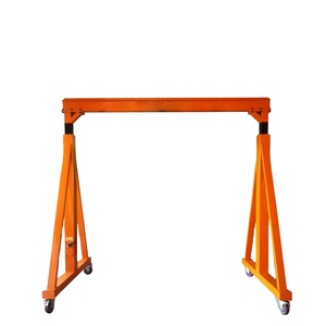 Grúa pórtico eléctrica móvil motorizada para construcción, 1, 2, 3, 5 y 10 toneladas, para elevación <span class=keywords><strong>de</strong></span> materiales en almacenes - Product Image 4