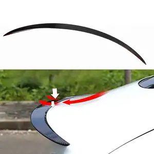 Asa traseira de carro de alta qualidade supra gt spoiler elétrico de fibra de carbono para tesla modelo Y