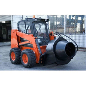 Diesel Engine Mini Crawler Skid Steer Loader with Optional <b>Attachment</b> Tools Small <b>Construction</b> <b>Machinery</b> Skid Steer Loader - Product Image 6