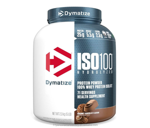 <span class=keywords><strong>Dymatize</strong></span> ISO 100 Carb Whey Gourmet Chocolate, 5 lb - Product Image 1