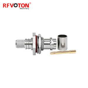 Chất lượng cao nhà máy không thấm nước BNC nữ vách ngăn BH uốn nối EZ solderless cho lmr300 5dfb RF cáp đồng trục - Product Image 3