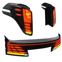 Conjunto de Luces Traseras LED Rojas Nuevas para ALPHARD VELLFIRE 2015-2024, Unidad Completa