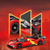 Reobrix 11041 11042 2025 Nuevo Modelo de Coche MOC City de Gran Tamaño, Juguetes Educativos DIY para Adultos y Niños, Juego de Bloques de Construcción