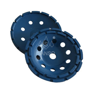 <span class=keywords><strong>Disque</strong></span> abrasif diamant haute dureté en forme de tasse <span class=keywords><strong>à</strong></span> double rangée de 100mm OEM pour granit, marbre, céramique, porcelaine, <span class=keywords><strong>béton</strong></span> - Product Image 2