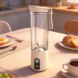 Mini Licuadora Eléctrica de Alta Potencia, Licuadora de Frutas Portátil Recargable por USB para Uso Doméstico, Envío Gratis - Product Image 1