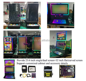 USA Hot Máy Tính Để Bàn Kỹ Năng Trò Chơi Tủ 23.6 Inch Màn Hình Cảm Ứng Phẳng Màn Hình Hiển Thị Kép Máy Chơi Game Tủ - Product Image 5