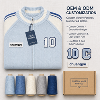 Cardigan décontracté d'hiver personnalisé ODM avec logo frontal, motif jacquard, veste de course vintage, pull en tricot pour homme