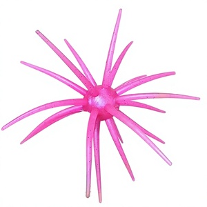 Leurre souple artificiel Top Right S060 Coike Lure style oursin de mer en TPE pour achigan et brochet à grande bouche, pêche en lac et en rivière - Product Image 2