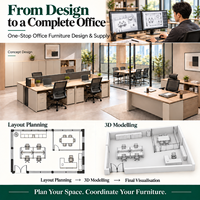 Poste de travail pour centre d'appels avec cloisons d'écran, rangements personnels et passages de câbles pour configurations de mobilier de bureau multi-postes