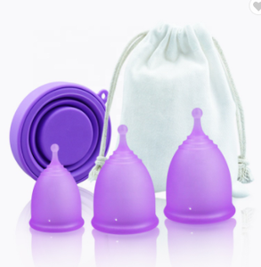 Lohas-Tazas esterilizadoras de silicona, <span class=keywords><strong>copa</strong></span> <span class=keywords><strong>Menstrual</strong></span> <span class=keywords><strong>plegable</strong></span>, limpiador, soporte de lavado - Product Image 3