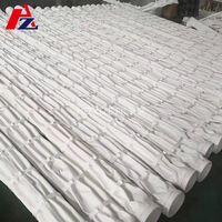 Polyester/PPS/PTFE/P84/Glasfaser Nadel filz Silo käfig Stoff hülle Stauben tfernung Falten filter beutel