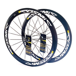 Juego de <span class=keywords><strong>Ruedas</strong></span> de Bicicleta de Carretera de Aluminio para <span class=keywords><strong>BMX</strong></span> 700C 30/40/50mm con Freno V de Aleación, Gran Venta 2022 - Product Image 1