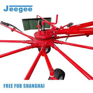 <span class=keywords><strong>Rastrello</strong></span> per Fieno a 3 Punti RR400 ad Alta Precisione con Cuscinetti in Acciaio per Trattore con Funzione Livellatrice, Garanzia di 2 Anni, 175kg - Product Image 3