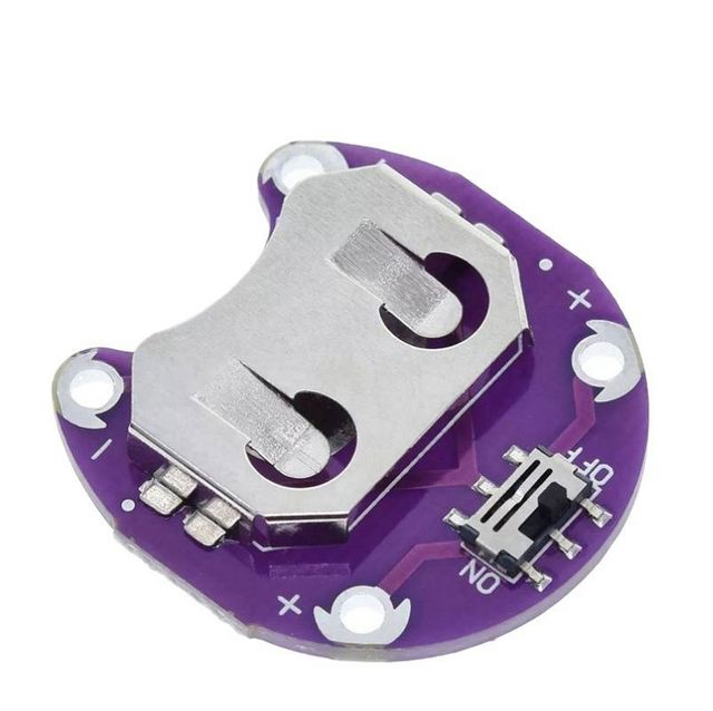 Hot Sales CR2032 Battery Holder Module LilyPad Coin Cell Battery Holder