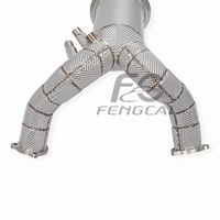 Protector Térmico de Alto Rendimiento para Colector de Escape, Compatible con Porsche Cayenne 9YA 3.0T 2019-2024, Ajuste OEM