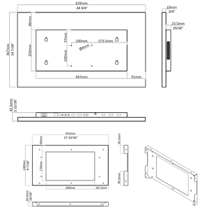 Espejo inteligente webOS L G de 27 pulgadas, sin sintonizador, con juego Freeview y Alexa incorporada, con control remoto mágico, Bluetooth - Product Image 5