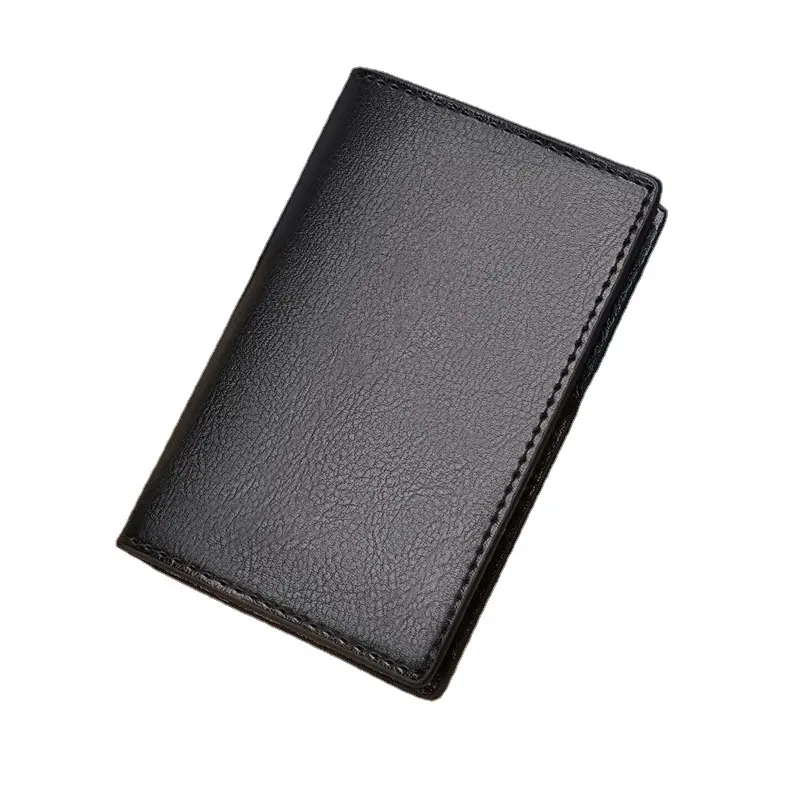 Erkek küçük cüzdan çok fonksiyonlu çantalar klasik kart tutucu ince cüzdan hakiki deri debriyaj para çantası deri cüzdan