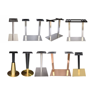 Nhà cung cấp bán buôn chân bàn tròn bằng kim loại thép không gỉ cho nhà hàng, bàn ăn - Product Image 4