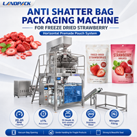 Verpakkingsmachine voor Beef Jerky, Koffiebonen Biltong, Hondenvoer, Gedroogd Fruit, Aardbeien, Voorgemaakte Pouch Doypack Verpakkingen