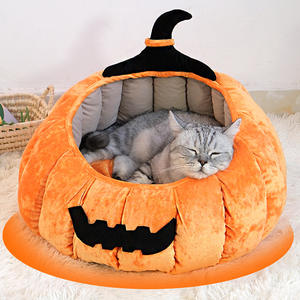 Cama para mascotas para perros y gatos de Halloween - Product Image 1