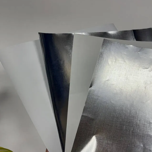 68gsm không thấm nước ướt sức mạnh Bạc metalized giấy cổ phiếu cho bia in nhãn - Product Image 1