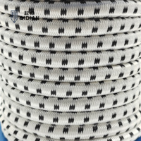 Cordon élastique 8 mm 100 m en polyester haute résistance résistant aux UV pour attacher les arbres fruitiers, les abris, les tonnelles et le camping en extérieur