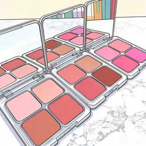 โรงงานผลิตบลัชออนแบบฝุ่น 4 สี คุณภาพสูง ปรับแต่งได้ตามต้องการ ขายส่ง บลัชออนเนื้อแมทท์ 7.5 กรัม ช่วยเพิ่มความกระจ่างใส ติดทนนาน - Product Image 2