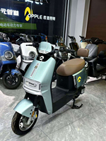 High Speed 48km/h 800W Electric Bike Motorcycles 60V/72V 10inch Electric Scooter 69KM Range E Mopeds for Adults