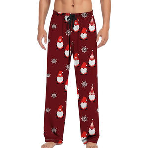 Pantalon classique pour homme, coupe confortable, taille élastique, mélange de polyester doux, respirant, séchage rapide, décontracté, confortable, pour la maison - Product Image 1