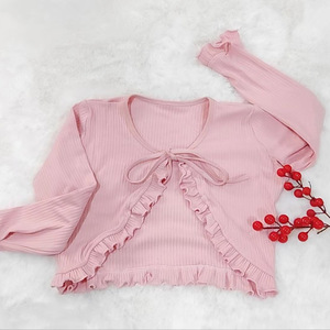 Hw622 flor niña blanco rojo bloqueador solar algodón chico boda fiesta capa nupcial chal Bolero - Product Image 3