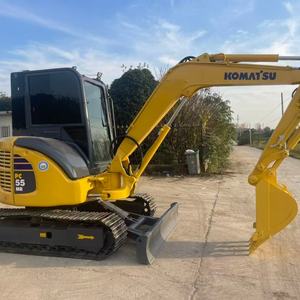 Mini-excavatrice Komatsu PC55MR d'<span class=keywords><strong>occasion</strong></span>, 5,5 tonnes, 5T, PC55 MR, à bras court, d'origine japonaise, d'<span class=keywords><strong>occasion</strong></span>, pour travaux de terrassement - Product Image 3