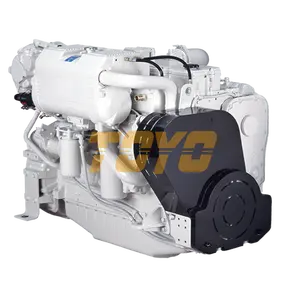 Original Brand New Machines 180hp Turbocharged 4 Strokes 6 Cylinder Marine Diesel Engine 6BTA5.9-M180