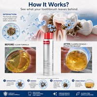 Solution buccale blanchissante instantanée pour fumeurs intensifs – Éliminateur de taches – Soin buccal liquide – Blanchiment – Personnalisable
