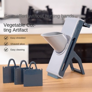 Verstellbarer Multifunktions-Küchenhobel für einfache manuelle Bedienung – Fleisch- & Gemüseschneider für Kartoffeln, Karotten und weitere Lebensmittel - Product Image 1