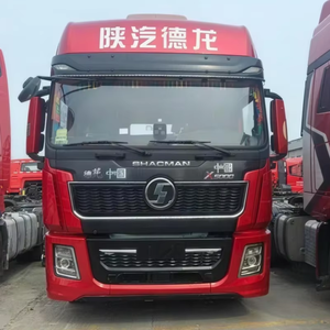 Camion tracteur SHACMAN X5000 480HP 6X4 d'occasion de haute qualité, faible kilométrage, peinture d'origine, modèle <span class=keywords><strong>2021</strong></span>, livraison rapide, en stock - Product Image 1