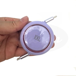 Tiện ích Quà Tặng 100W có thể thu vào USB C sạc cáp 1m mini có thể thu vào 5A sạc nhanh USB C ladekabel - Product Image 1