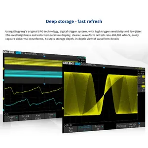 SIGLENT Dual-Vierkanal-Oszilloskop SDS1104X-E/1202X-E/1072X-E/1102X-E/1204X-E - Product Image 3