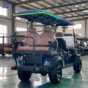 Voiturette de golf CAMP 6 places, moteur AC 7 kW, batterie lithium-ion, buggy de golf tout-terrain surélevé - Product Image 6