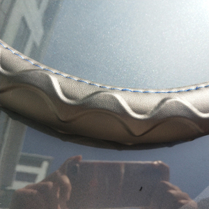 Moda caliente vehículo cómodo cuero PVC cubierta del volante del coche protector universal antideslizante - Product Image 6