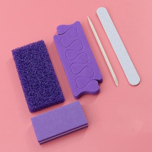 5 in 1 Disposable Manicure Pedicure <b>Kit</b> 5pcs Portable <b>Nail</b> Care Tool Set for Salon Hotel and Home Use - Product Image 4