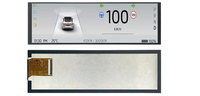Layar LCD TFT 7,8 Inci 400*1280 TTL Kecerahan Tinggi 700nits Untuk Otomotif