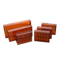 Vente directe d'usine, boîte d'injection en plastique brun, anti-lumière, ampoule scellée, protection, 5 ml * 2 pièces, emballage de stockage séparé