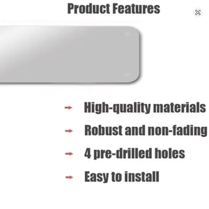 Tùy chỉnh 4x16 inch kim loại đường phố dấu hiệu cá nhân ngoài trời dấu hiệu giao thông với văn bản của bạn cho văn phòng nhà sân hoặc đường - Product Image 3