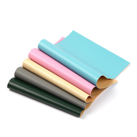 Rouleau de vinyle gaufré de 0,5 mm à prix de gros, patch de réparation DIY, autocollant en similicuir auto-adhésif pour la réparation de canapés et de chaises