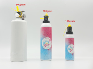 Extintor Personalizado para Revelación de Género con Polvo Holi de Colores, Spray de Humo en Polvo para Baby Shower - Product Image 5