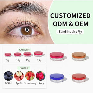 Iconsign Lash Lift Glue Balm Brow Soap Custom logo Strong Hold Eyebrow Styling Gel Fruit Glue Balm - Product Image 3